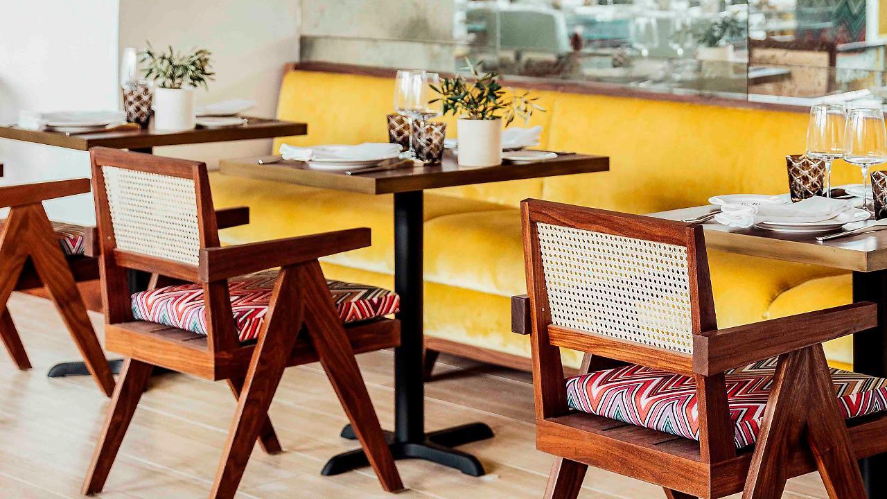 Four Corners Ette Luxury Hotel & Spa מראה חיצוני תמונה Restaurant interior